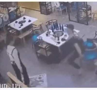 to mess with a waitress