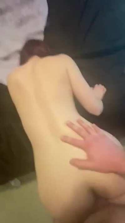 Her ass gets redder throughout...