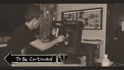 I love the fact that Linus can drop stuff without even touching it