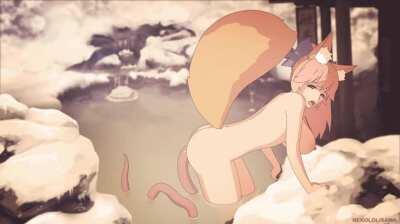 She got in the wrong hot spring