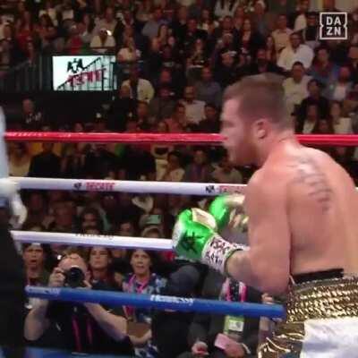 Canelo Alvarez beautiful defense and head movement