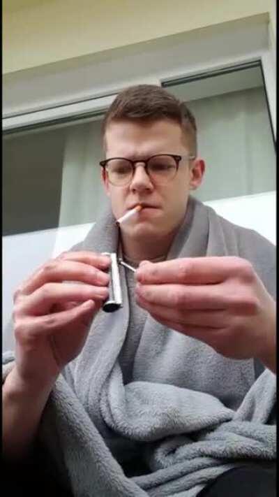 WCGW using a cheap Chinese lighter