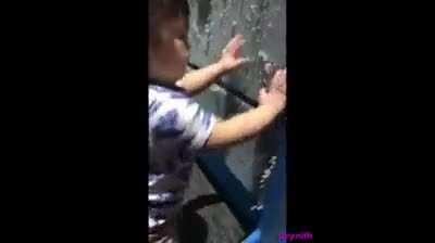 When you just started the game and the Refuge Demon just jumps on you: