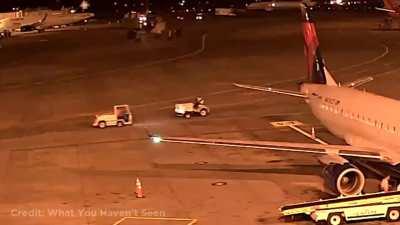 Tug collides with another tug