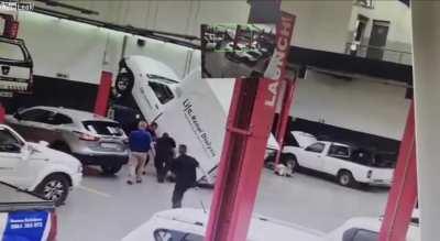 HMFT after trying to do a pull up on a car