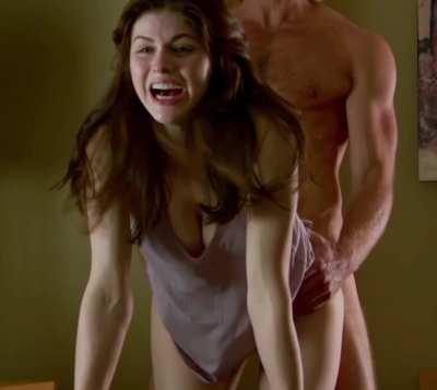 Alexandra Daddario in The Layover