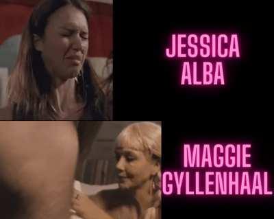 Jessica Alba VS Maggie Gyllenhaal