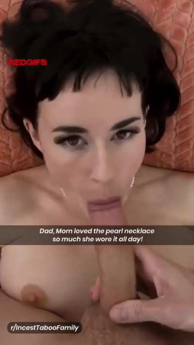 Dad, Mom loved the pearl necklace
