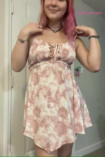 I accidentally did my titty drop wrong and thought you guys might find this cute :)