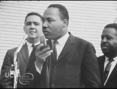Martin Luther King Jr. urges people to vote, in inspiring speech (1964)