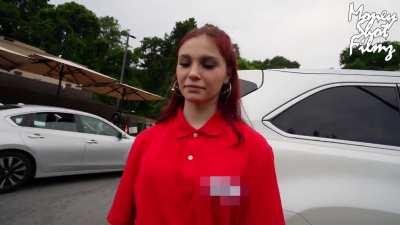 Went to Chic-A-Lay and this little shawty Spicy Jaime quit her job to do porn 😱😮‍💨😈 WATCH TIL THE END 😏😂 She does much better as a pornstar anyway 🥵 Full Sexxxtape is now OUT! #moneyshotfilmz