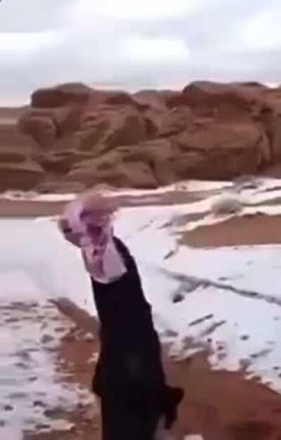 He may not be a baby or a puppy, but dammit he is going to take his opportunity