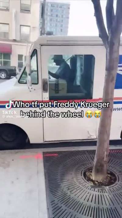 Mailman finally succumbed to the pressure of the holidays.