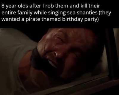 When Mikey says he has a shit childhood