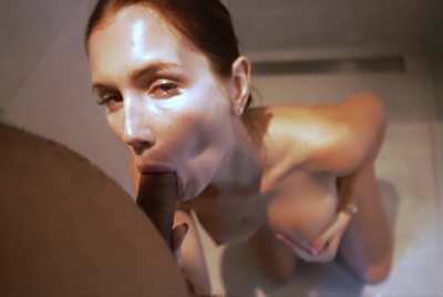 He loves me sucking his cock