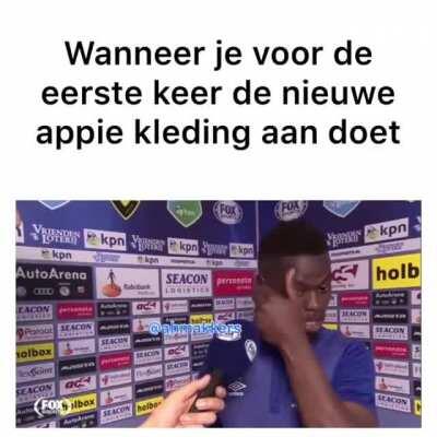 Aangezien de nieuwe werkkleding voor veel mensen als warm wordt ervaren. @ahmakkers