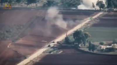 New footage released by Ansar al-Tawhid in the town of Khattab near Hama.