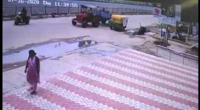 just walking down the street then this happens