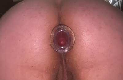 My first time using hollow butt plugs