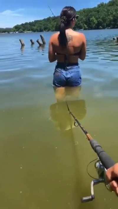 When you have that kind of partner, who loves to see you freakout.