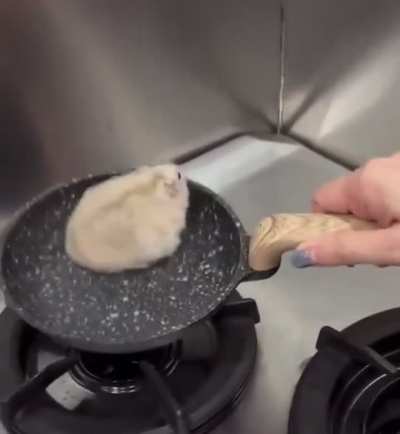 I burnt my ham omelette. Is it salvageable or should I throw it away?