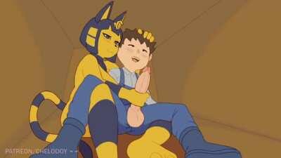 Absolute godly ankha from chelody