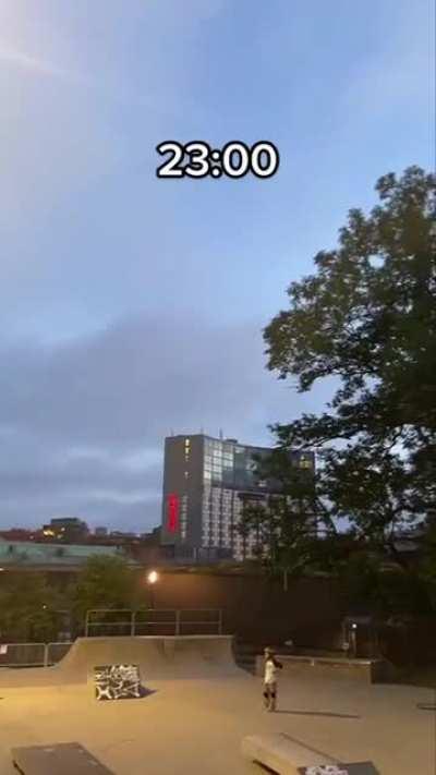 Is it always bright in Sweden?