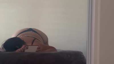 New mirror to watch you fuck me