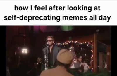 Guys, I know we all go through a lot, but let's not make rash decisions about our lives