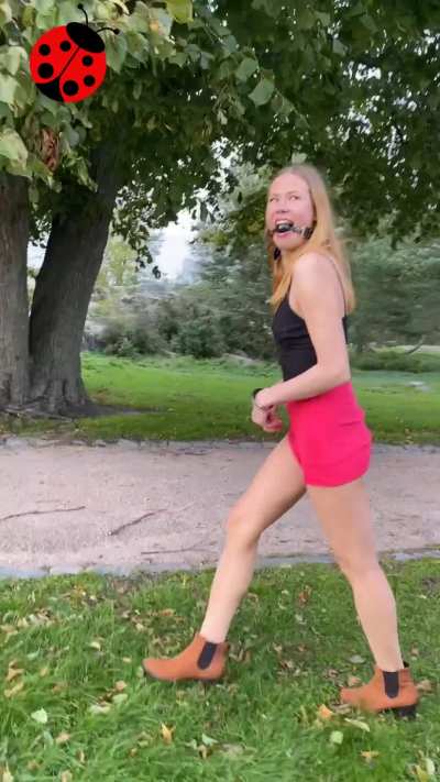 I was made to walk outside and show myself