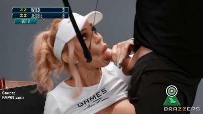 [BrazzersExxtra] Sarah Jessie (Ready, Aim, Anal! with Zac Wild)