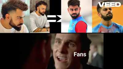 Me begging Virat Kohli to bring back the moustache-beard combo for his prime powers!