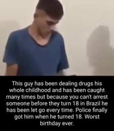 Well at least he got cake….