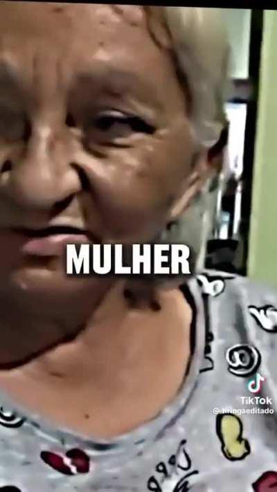 E agora mulher?