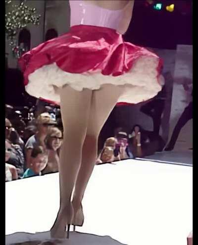 Upskirt Spin Enhanced