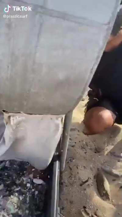 Beach cleaning shows just how much waste has been polluting our environment over the years