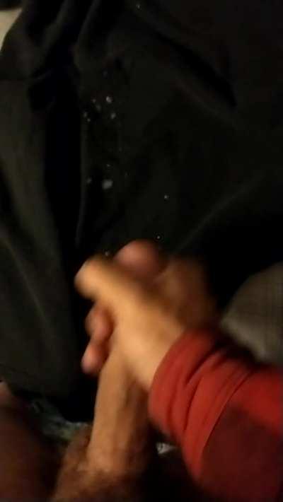 Blowing my load all over