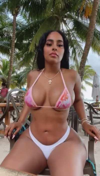 Ayisha Diaz is like a walking wet dream. gorgeous face, thick thighs, fat ass and big tits.