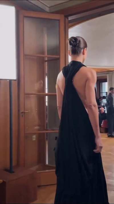 Adriana walking for Jacquemus, January 26, 2025