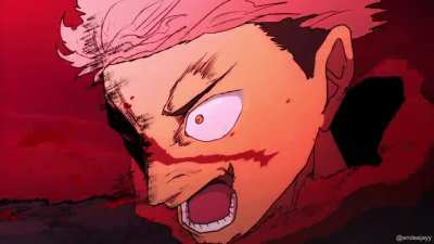 Yuji vs Sukuna animation by me