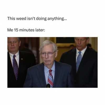 I think he just lost his last brain cell 