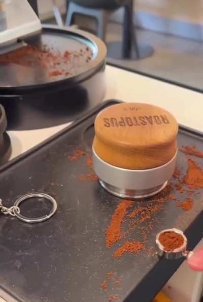 I've finally found a small enough portafilter diameter.