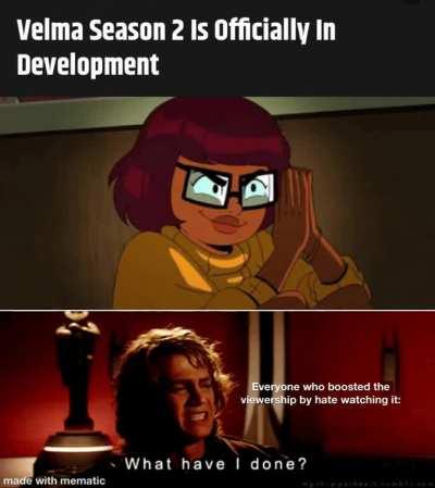 Did you ever hear the tragedy of Velma the Unfunny?