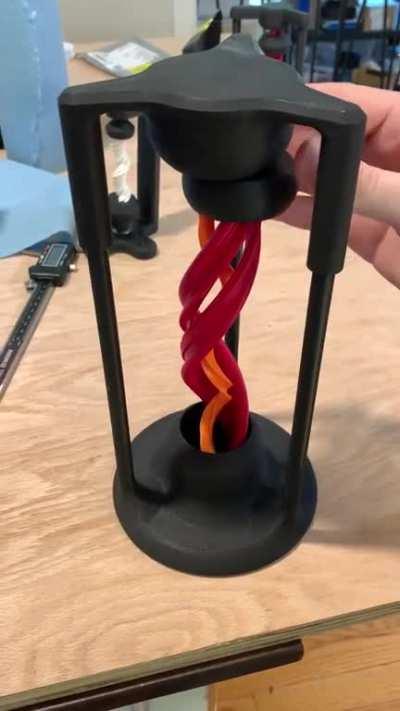 New and improved version of the portal desk toy – this one should really screw with your head. (I'll see myself out)