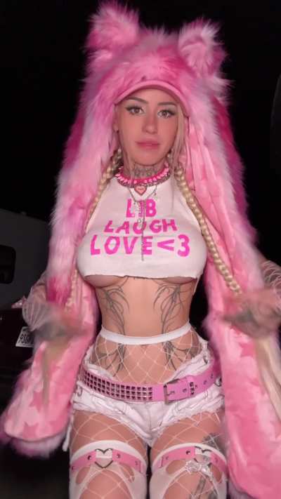 one of my more conservative rave outfits