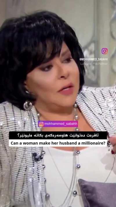 She got her question answered 