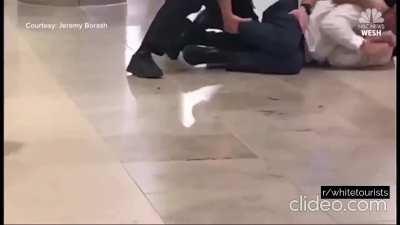 American air passenger (Jeffrey Epstein, 59) at Orlando International Airport upset he couldn't check in 24 minutes before his flight; the doctor and self-described “conservative Republican” and “Trump guy” was arrested on charges including battery, tresp