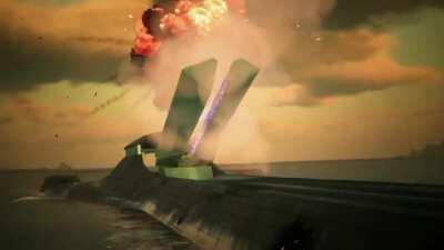 So that's where the shell ended up...