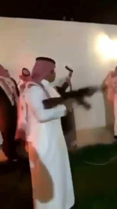 The idiot kept firing