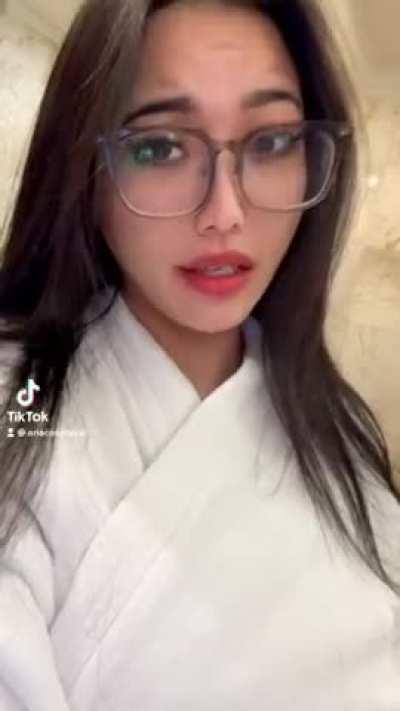 hiding two weapons under my dressing gown